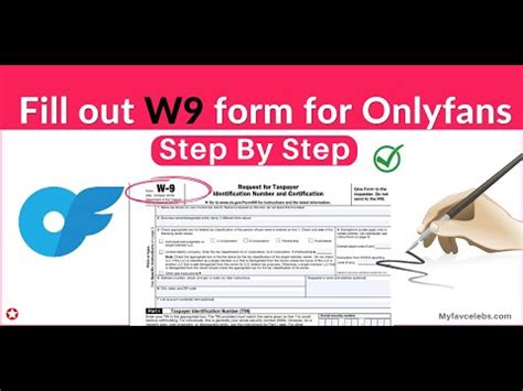 how to fill out onlyfans w9|OnlyFans Taxes in 2024 